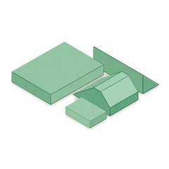 marketlab Bariatric Foam Positioners Kit • Coated 1 / each