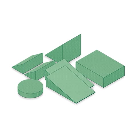 marketlab General Sponge Kit A, Coated 1 / each