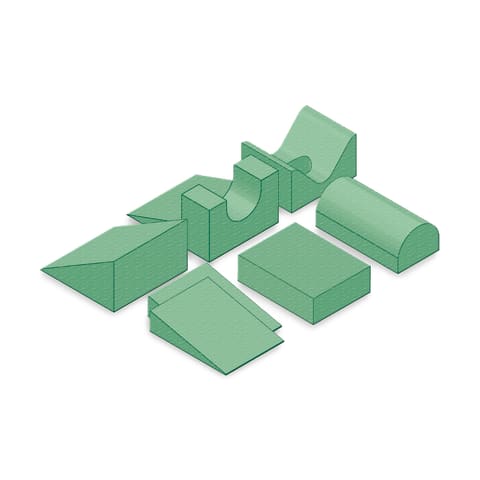 marketlab General Sponge Kit D, Coated 1 / each