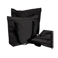 marketlab Nursing Tote with Dedicated Clean/Dirty Compartments Clean/Dirty Side Tote, 14"W x 4.75"D x 14.75"H - Black  Clean/Dirty Side Tote, 14"W x 4.75"D x 14.75"H - Black | 530907-BK No Lock 1 / each
