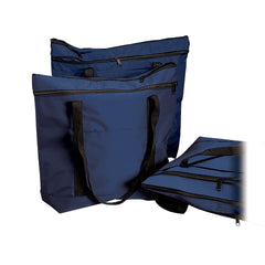 marketlab Nursing Tote with Dedicated Clean/Dirty Compartments Clean/Dirty Side Tote, 14"W x 4.75"D x 14.75"H - Navy  Clean/Dirty Side Tote, 14"W x 4.75"D x 14.75"H - Navy | 530907-NV 1 / each