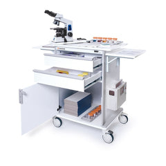 MARKET LAB Print  Share Marketlab - Thoughtful Products for the Healthcare Worker Insight® Mobile Microscope Station Insight® Mobile Microscope Cart • 29.75"W x 22.5"D x 42.25"H EACH ML53183