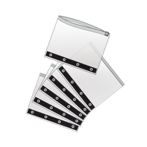 marketlab EZ View Quick Zip Organizer Refills • 11"W x 9.5"H, 100/PK 1 / each