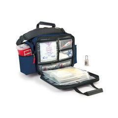 marketlab Hopkins EZ View Med Bag® With Combo Lock • Navy 1 / each