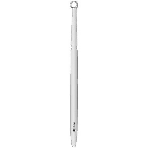 Dermal Curette Sklar® 5-1/2 Inch Length Round Handle 3 mm Tip Straight Blunt Round Loop Tip Box of 25 MK-532137
