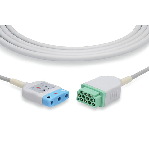 marketlab Reusable Trunk Cables DIN Style, 3-Lead • 11-Pin GE Connect  1 / each