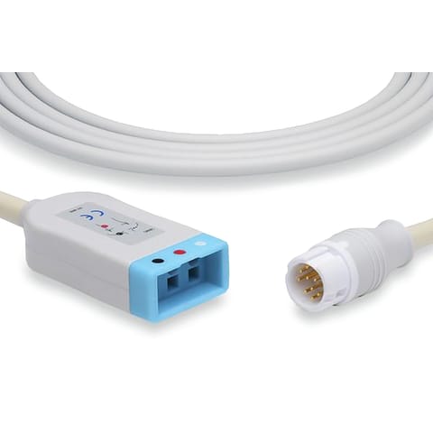 marketlab Reusable Trunk Cables Philips Compatible, 3-Lead • Twin Pin 1 / each