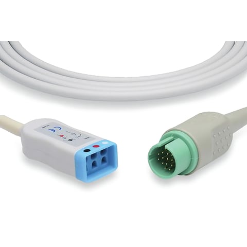 marketlab Reusable Trunk Cables Spacelabs Compatible, 3-Lead  1 / each