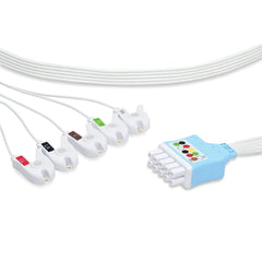 marketlab Disposable ECG Leadwires GE Marquette , 5-Lead Pinch 10 / pk