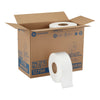 Toilet Tissue Pacific Blue Basic™ White 2-Ply Jumbo Size Cored Roll Continuous Sheet 3-1/5 Inch X 1000 Foot MK-536551