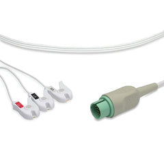marketlab Disposable ECG Leadwires Spacelabs , Direct 3-Lead Pinch  1 / each