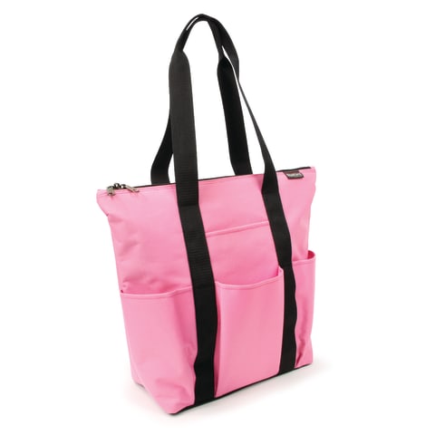 marketlab Hopkins 3-Pocket Zippered Tote 12"W x 5.75"D x 15"H, 3 Pocket Zippered Tote 1 / each