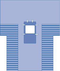 Surgical Drape Laparotomy Abdominal Drape 77 X 102 X 121 Inch Sterile (12/CS) MK-539361