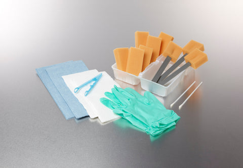 SCRUB TRAY, DRY SKIN LF Medline (20/CS) MK-548951