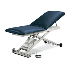 market leb Adjustable Height and Backrest Exam Table • 27"W x 72"L x 18.5" - 35.5"H • Royal Blue each ML54964-RL