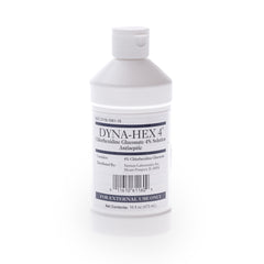 Surgical Scrub Solution Dyna-Hex 4® 16 oz. Bottle 4% Strength CHG (Chlorhexidine Gluconate) NonSterile (12/CS) MK-553879
