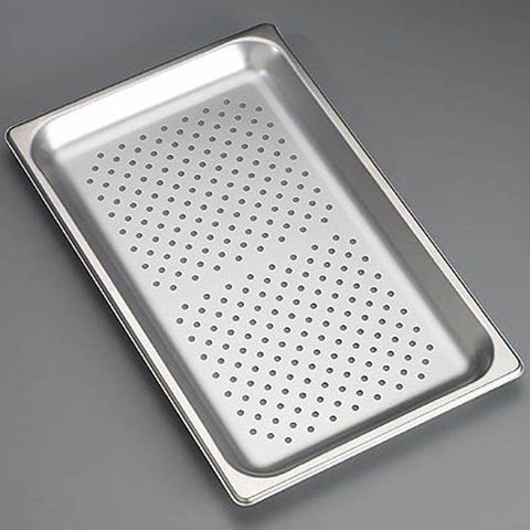 Instrument Tray Perforated Stainless Steel 2.5 X 10.5 X 12.75 Inch Each MK-556988