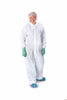 McKesson Coverall X-Large White Disposable NonSterile WRIST/STRT ANKL WHT XLG (25/CS) MK-570351