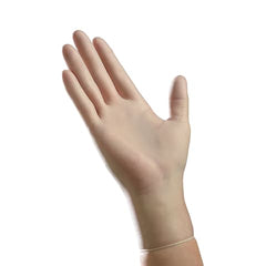 MARKET LAB Powder Free Latex Free Vinyl Gloves PACK OF 100 EACH