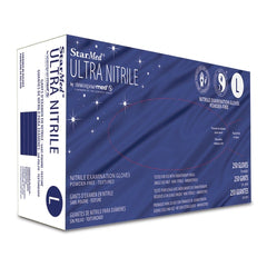 Market lab StarMed™ Ultra Nitrile Exam Gloves box of 250