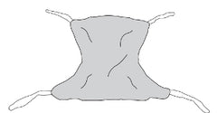 Full Body Patient Sling drive™ 4 or 6 Point Cradle With Head Support Strap Attachment X-Large 600 lbs. Weight Capacity  XLG 62"X45" MK-583845