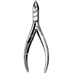 Cuticle / Nail Nipper Convex Jaw 4 Inch Length German Stainless Steel Each MK-59706