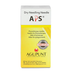 marketlab APS Dry Needling Needle, 0.25 x 40mm • Yellow Tip  100 / pk