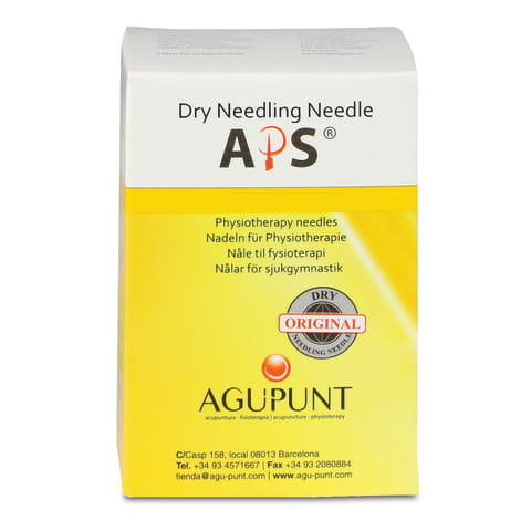 marketlab APS Dry Needling Needle, 0.30 x 30mm • Gold Tip 100 / pk