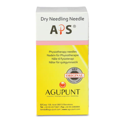 marketlab APS Dry Needling Needle, 0.30 x 50mm • Pink Tip 100 / pk