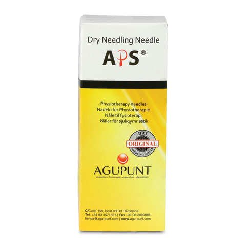 marketlab APS Dry Needling Needle, 0.30 x 75mm • Black Tip 100 / pk