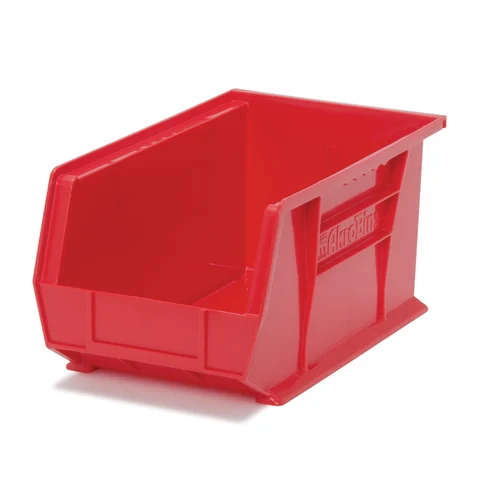 marketlab Organizer Bins for Medical Supplies 8.25"W x 14.75"D x 7"H • Red 1 / each