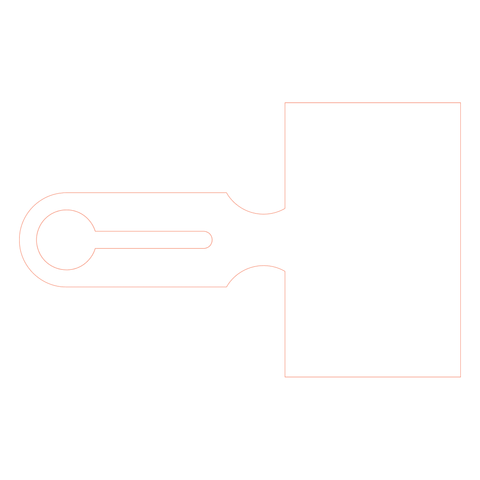marketlab Instrument Tray Tags 6.4375W x 4"L, Blank • White 1000 / pk
