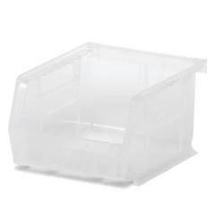 marketlab Organizer Bins for Medical Supplies 4.125"W x 5.375"D x 3"H • Semi Clear  1 / each