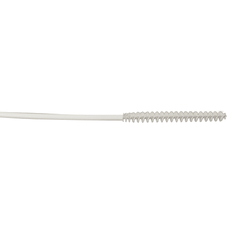 marketlab ARC™ Single Use Plastic Sheath Brush • Flexible, 12.4"x 2mm • White