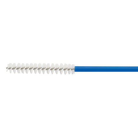 marketlab ARC™ Single Use Plastic Sheath Brush • Rigid, 31.5" x 20mm • Blue 20 / pk