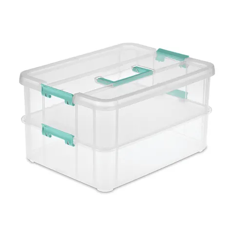 marketlab Stack & Carry Tray Organizers, 3 Tray • 7.25"W x 10.63"L x 7.75"H 1 / each