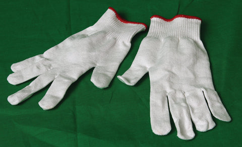 Cut Resistant Glove Liner Flex-Gard™ Full-Finger HDPE / Spandex / Polyester White Medium  (10PR/CS) MK-629922