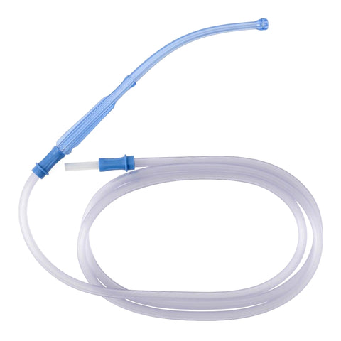 McKesson Suction Tip with Tubing Bulb Tip Plastic Sterile YANKAUER W/T MK-660931