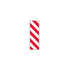 Pre-Printed Label Key Surgical® Multipurpose Label Red / White Tape Stripes Patterned 8-1/2 X 11 Inch MK-661140