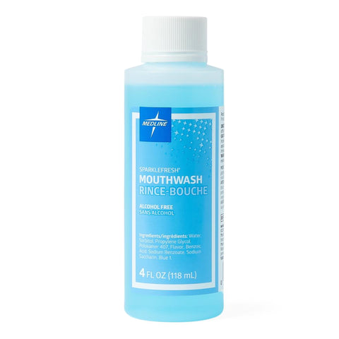 Mouthwash Sparkle Fresh 4 oz. Mint Flavor ,APRIL FRESH ALCHL FREE 4OZ (60/CS) MK-668287