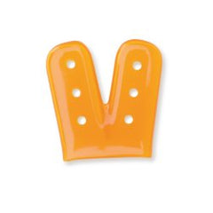 Instrument Tip Protecting Cap 1 L X 0.375 W Inch, Orange Tint, With Vent, Twin, Sterile, Disposable PACK OF 50 MK-680025