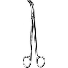 Operating Scissors Sklar® Thorek 7-1/4 Inch Length OR / Surgical Grade German Stainless Steel NonSterile Finger Ring Handle Fully Curved Blunt Tip / Blunt Tip EACH MK-680244