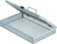 Sterilization Container with Lid SterilContainer™ 1-5/8 X 7 X 10-3/4 Inch Outer Dimensions BASKET, PERF W/LID 1/4"X 3 5/ 8" MK-682138