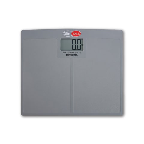 marketlab SlimTALK Talking Scale • 14.3"W x 12.3"D x 1.4"H  1 / each