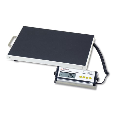 marketlab Portable Bariatric 660lb Scale with BMI Function - 15.6" x 15.3" x 1.9" 1 / each