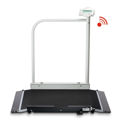 marketlab seca 676 Digital Wheelchair Scale with Handrail • 36.2"W x 45.3"D x 44.1"H 1 / each