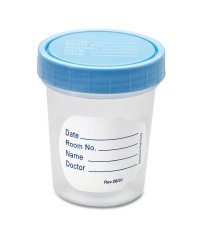 Specimen Container 120 mL (4 oz.) Screw Cap Patient Information OR Sterile CASE OF 100 MK-685528