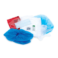 Market lab Latex Free Disposable Head To Toe Personal Protection Kit each ML690617