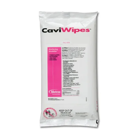marketlab CaviWipes™ Disinfecting Towelettes Flat Pack 45 Wipes/Pack 1 / each