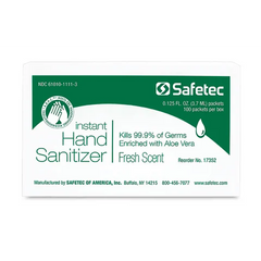 marketlab 3 Gram 100/PK  Hand Sanitizer 100/PK